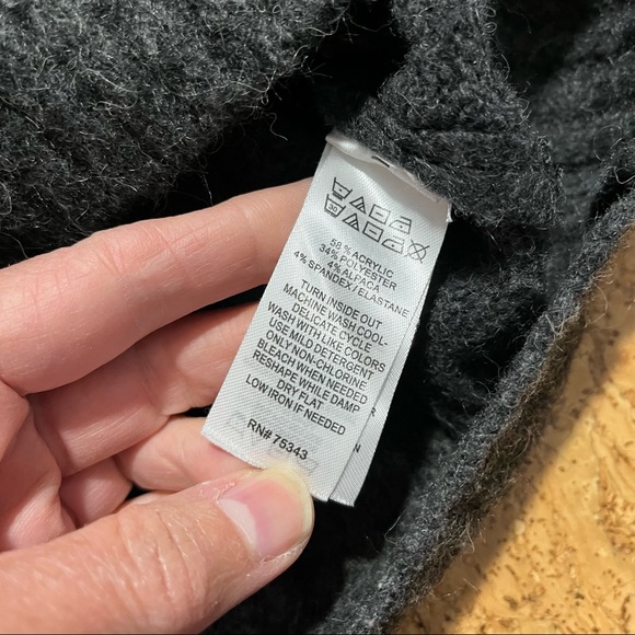 Anthropologie Yes Lola Alpaca Wool Blend Deer Sweater Sz XS - Picture 4 of 11